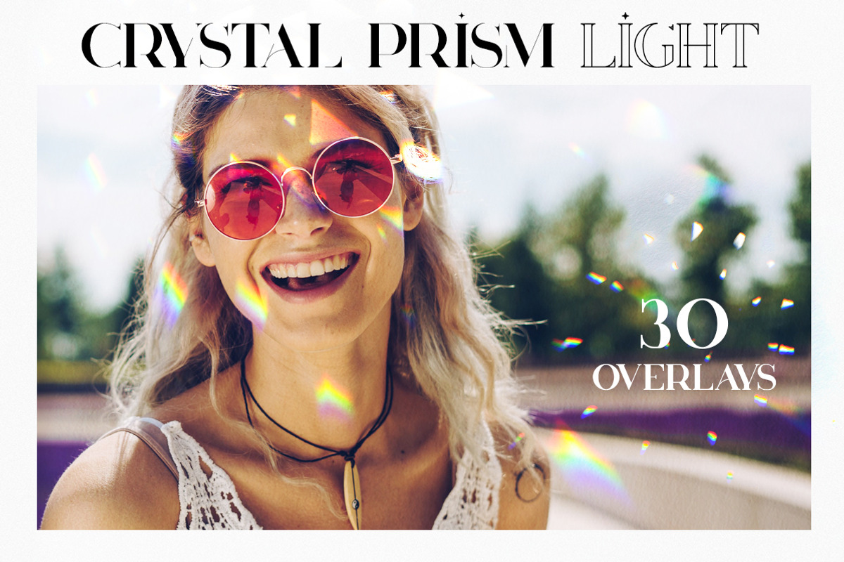 Crystal Prism Light / 30 Overlays, a Layer Style Add-On by Julie&Taily (Photo 1 of 13)