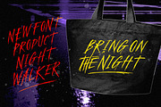 Night Walker - Freestyle Brush Font, a Font by Letterhend Studio (Thumbnail 8 of 9)