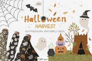 Halloween Clipart & Patterns