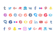 Handmade Social Media Icons, an Icon by Linseed Studio (Thumbnail 4 of 4)