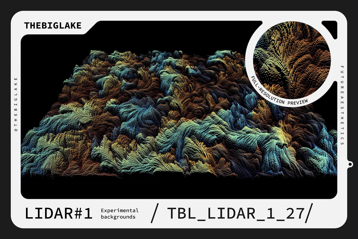 LIDAR #1 experimental backgrounds, a Texture Graphic by TheBigLake (Photo 9 of 13)