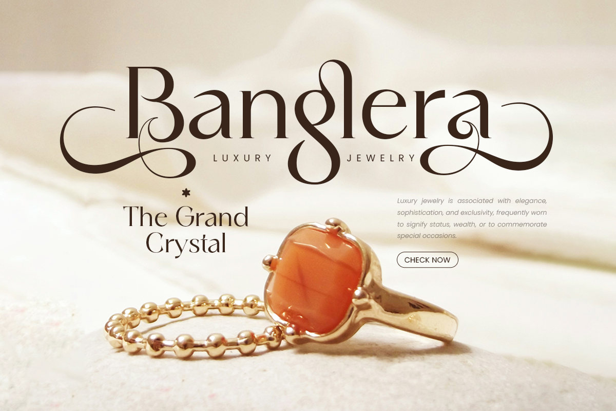 Magire - Lavish Luxury Font, a Serif Font by Sensatype (Photo 7 of 12)
