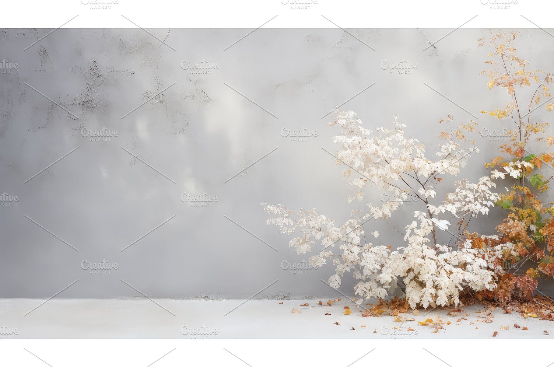 nature foliage white autumnal lush, a Nature Photo by pikepicture