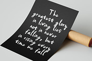 Oil Brush Font, a Font by Handmadefont (Thumbnail 7 of 9)