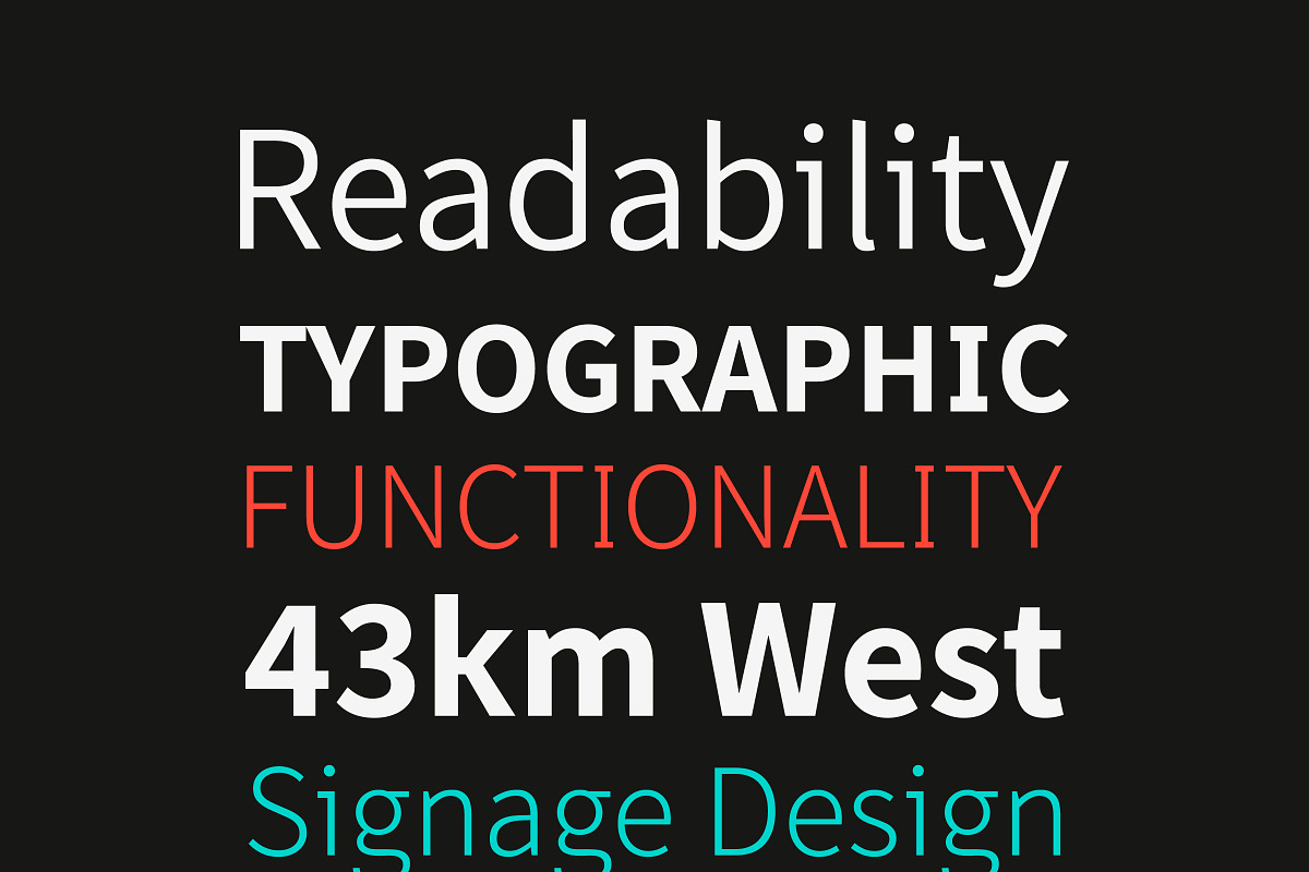 Famba Typeface preview 2