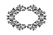 Floral Frame Ornament Vector Bundle, an Illustration by Designs_River (Thumbnail 4 of 51)