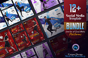 Football Soccer Social Media Post, a Social Media Template by Creative_View (Thumbnail 1 of 8)