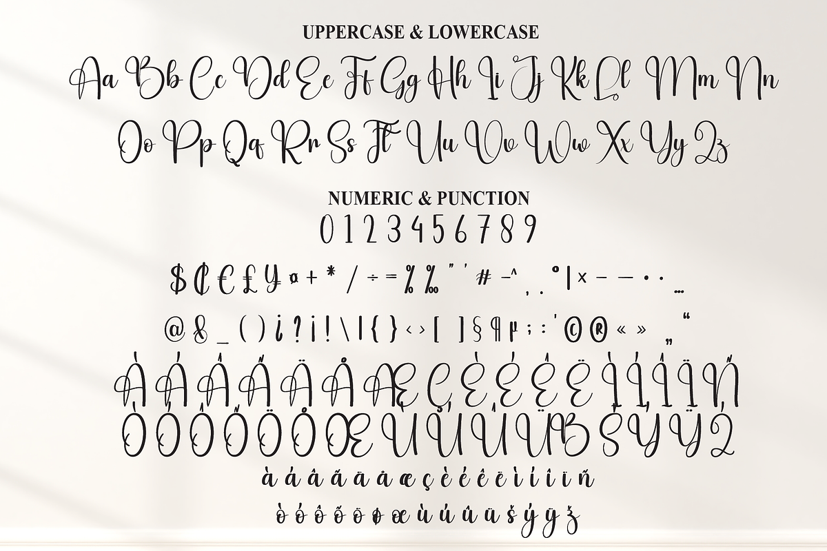 Babylone | Script Font, a Handwritten Font by Scratchones (Photo 7 of 9)