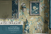 BOTANICAL CHINTZ_ WATERCOLOR PATTERN, a Pattern Graphic by YARROO (Thumbnail 7 of 13)
