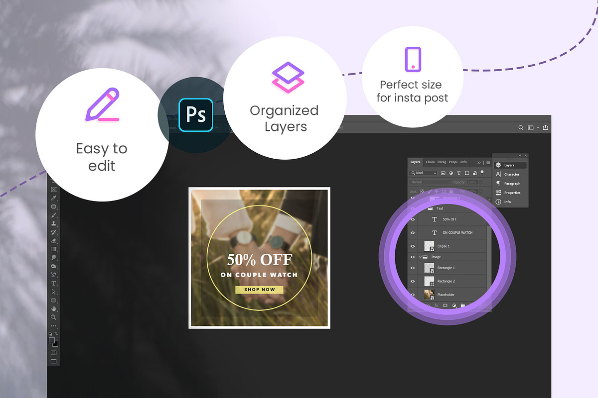 100 Animated Instagram Templates, a Social Media Template by Mehul Munjani (Photo 4 of 8)