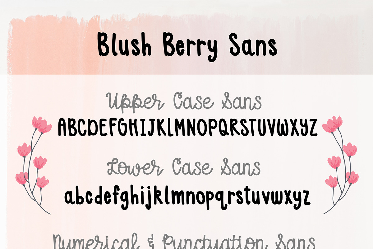 Blush Berry Font Duo - Hand Lettered preview 4