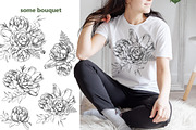 Flowers in line, an Illustration by katyabuslaeva (Thumbnail 7 of 7)