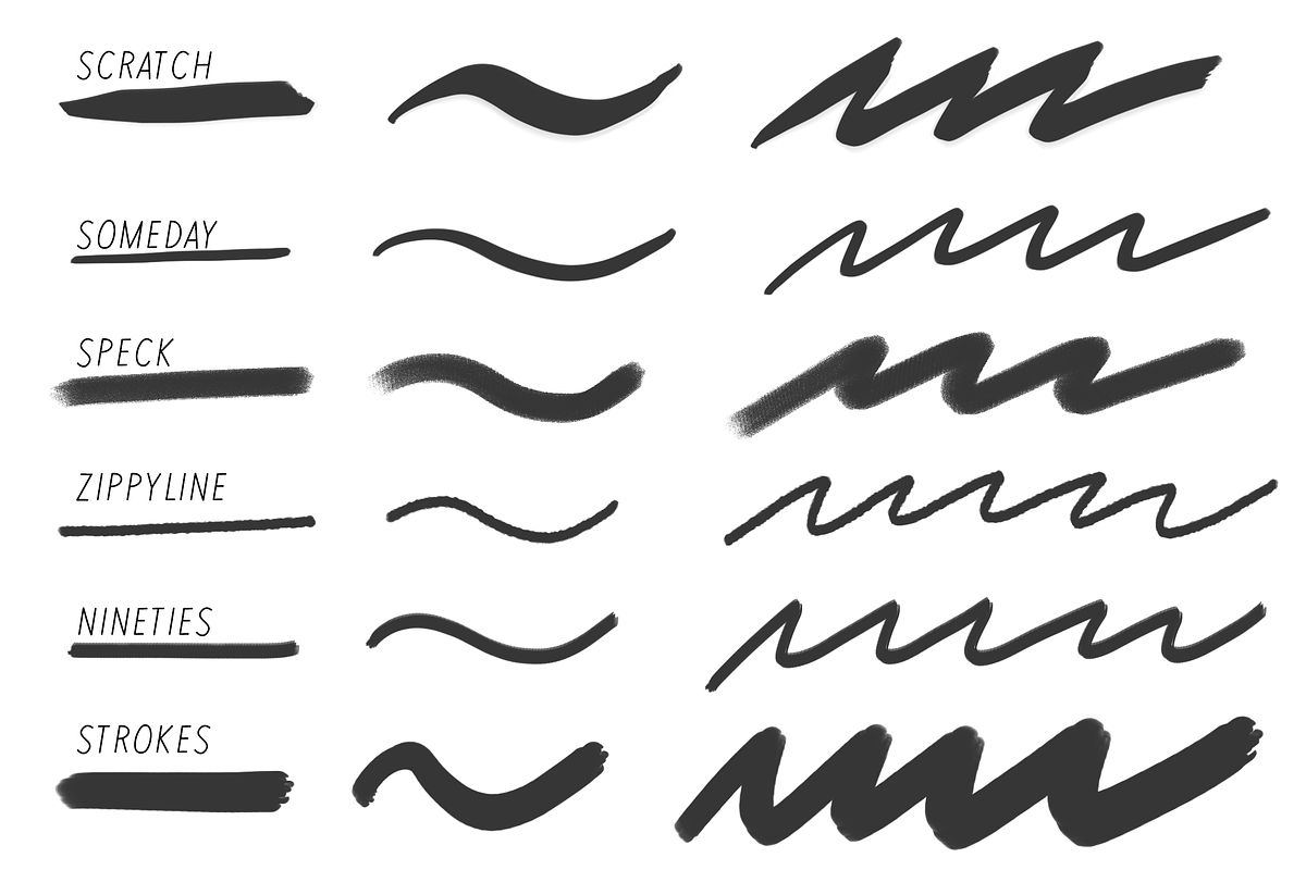 Procreate 34+ Brush Bundle, a Brush Add-On by Mix Fonts (Photo 3 of 7)