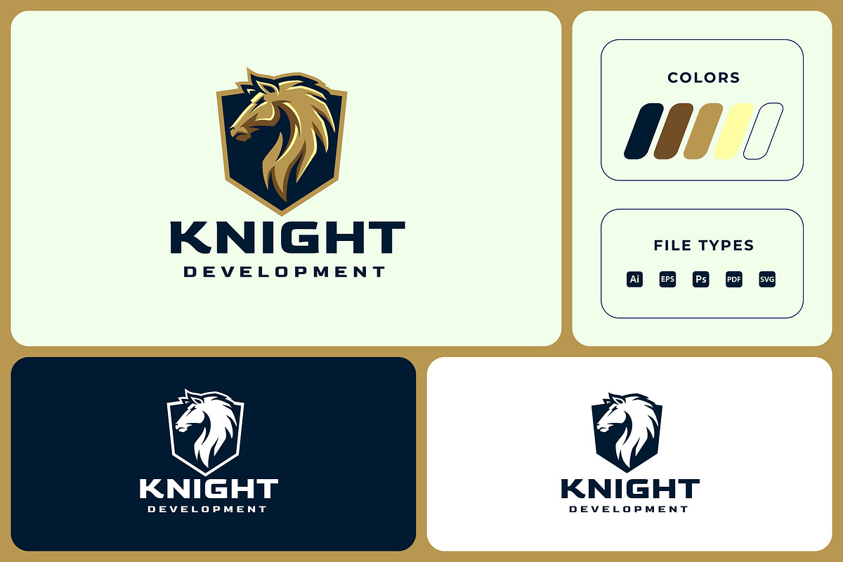 Aggressive Horse Logo, a Branding & Logo Template by Suhandi (Photo 1 of 4)