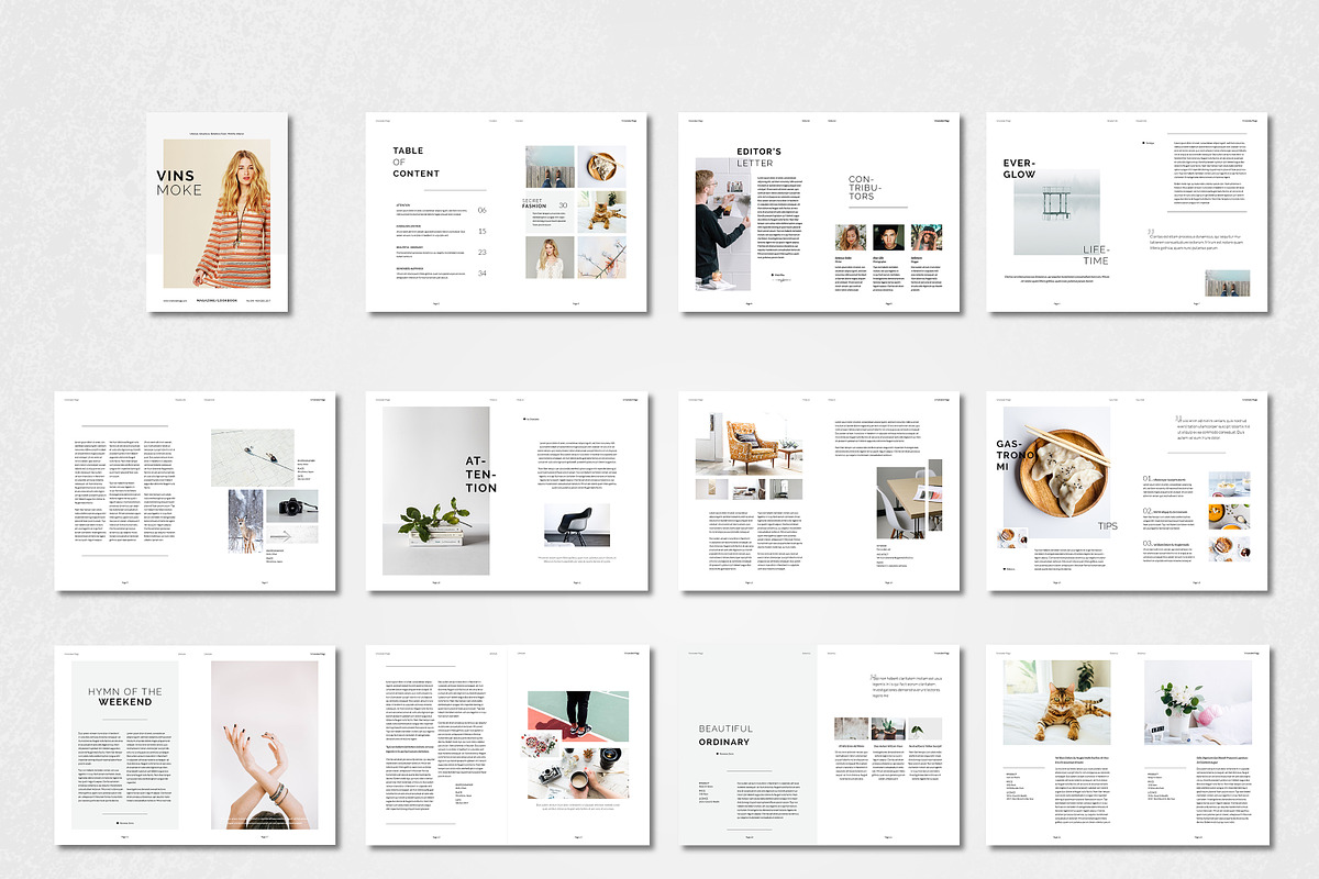 Vinsmoke Magazine (2017 Edition), a Magazine Template by Bokuto (Photo 8 of 9)