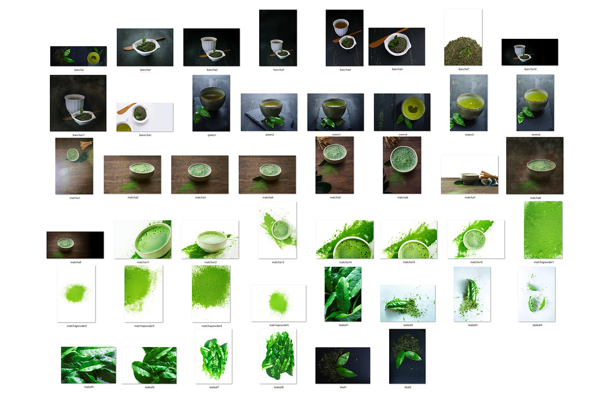 Green tea and Matcha tea, an Object Graphic by Pullia (Photo 12 of 12)