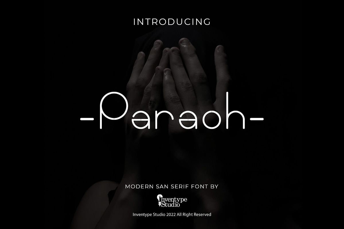 Paraoh - Classy San Serif Font, a Sans Serif Font by Inventype Studio (Photo 1 of 8)