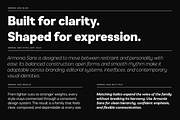 Armonia Sans - Variable Typeface, a Sans Serif Font by VP Fonts (Thumbnail 27 of 33)