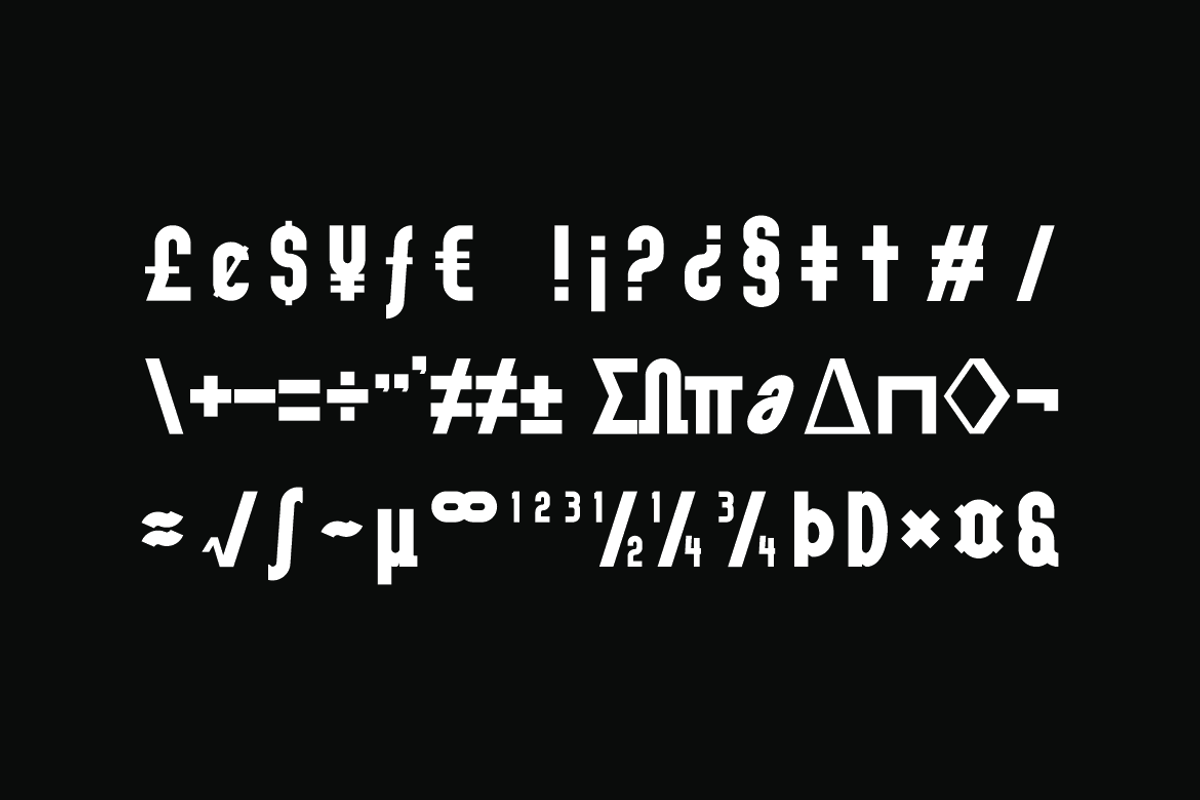 Gosans Condensed Font, a Sans Serif Font by Iqsiart Studio (Photo 2 of 9)