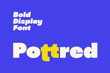 Pottred Bold Display Font