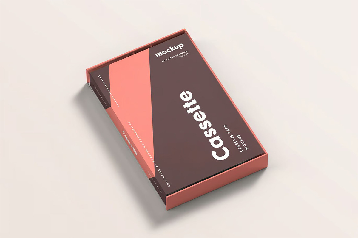 Cassette Mock-up, a Product Mockup by zippypixelstudio (Photo 2 of 15)