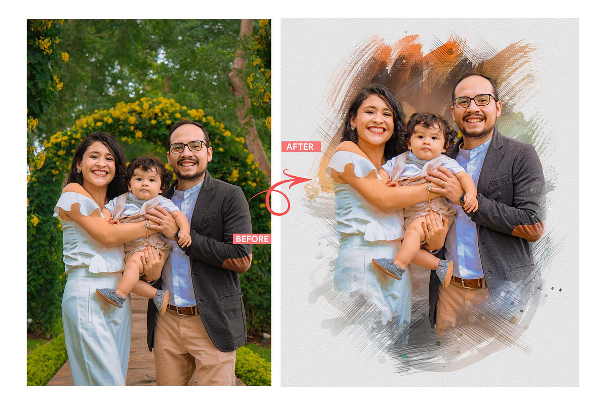 Smart Painting Photoshop Action, an Action Add-On by MRI STUDIO (Photo 4 of 14)