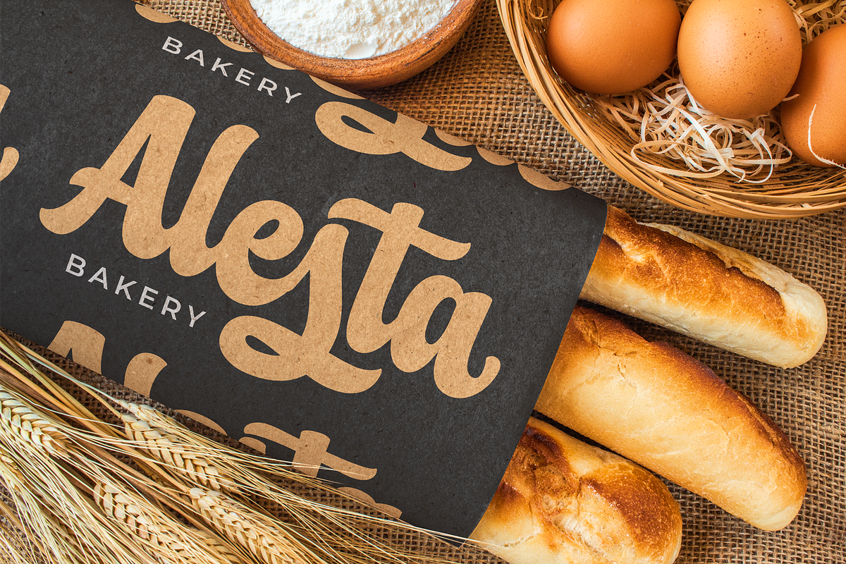 Leicester Script, a Script Font by hastatypestd (Photo 7 of 8)