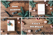 Rustic Christmas Bundle, an Invitation Template by Kate Roubin (Thumbnail 3 of 7)