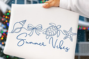 Minimal Coastal Png, Summer Vibes, an Illustration by SinaCreation (Thumbnail 13 of 13)
