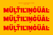 Hidalgo - The Retro Display Font, a Sans Serif Font by Graphicfresh (Thumbnail 9 of 10)