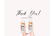 Tanning clipart self tan lotion, a Healthcare Illustration by Milatoo (Thumbnail 4 of 4)