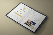 Passport Wedding Invitation, an Invitation Template by Vynetta (Thumbnail 5 of 6)
