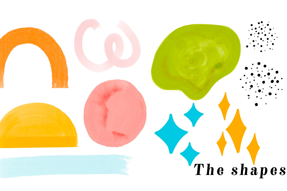 Modern Groove Shapes and Strokes, a Shape Add-On by Dear Darling Design (Photo 3 of 10)