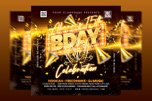 Birthday Flyer Template, a Templates & Theme by MithilaCreation