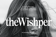 The Wishper Serif, a Serif Font by Pinakiaa Studios (Thumbnail 1 of 9)