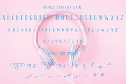 Zaheera Font Duo ( 30 % OFF ), a Script Font by AQR Studio (Thumbnail 7 of 10)