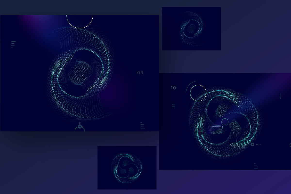 Particle Backgrounds vol 6, a Templates & Theme by blauananas (Photo 26 of 29)