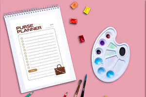 Purse Planner Template