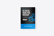 US Royal Softcover Book Mockup, a Books & Magazine Mockup by SimplDesign (Thumbnail 3 of 13)