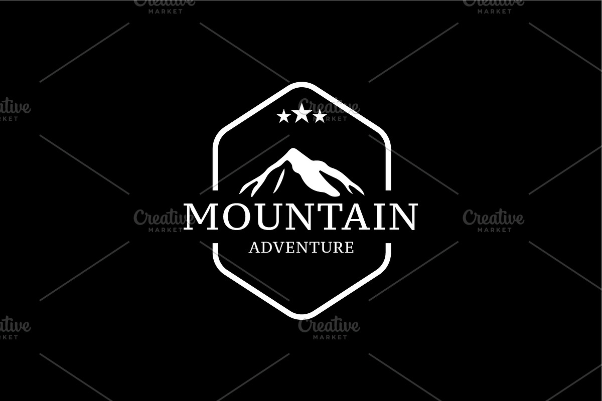 Mountain Adventure Badge Logo Set, a Branding & Logo Template by Dyn Studio (Photo 2 of 6)