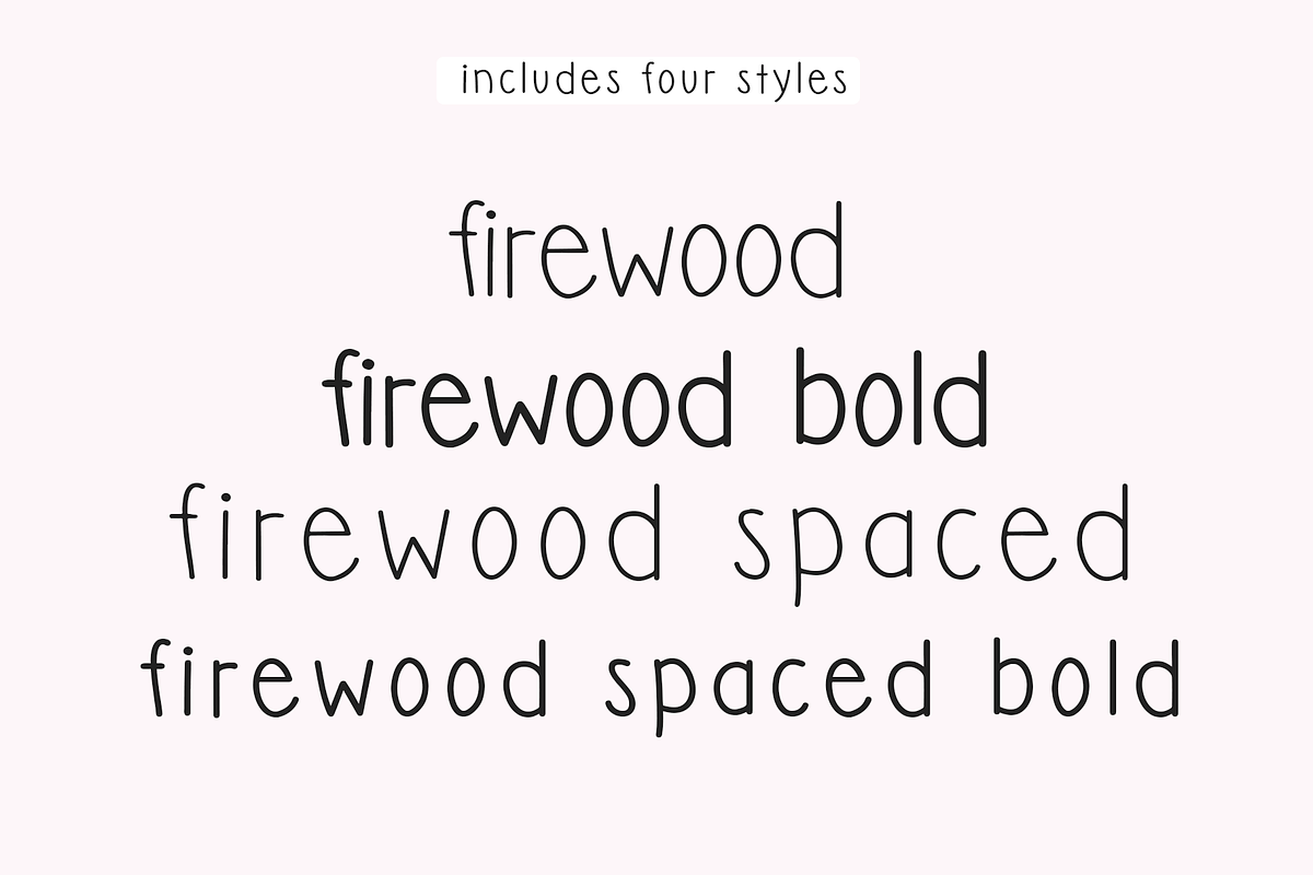 Firewood | Farmhouse Font, a Font by KA Designs (Photo 4 of 8)