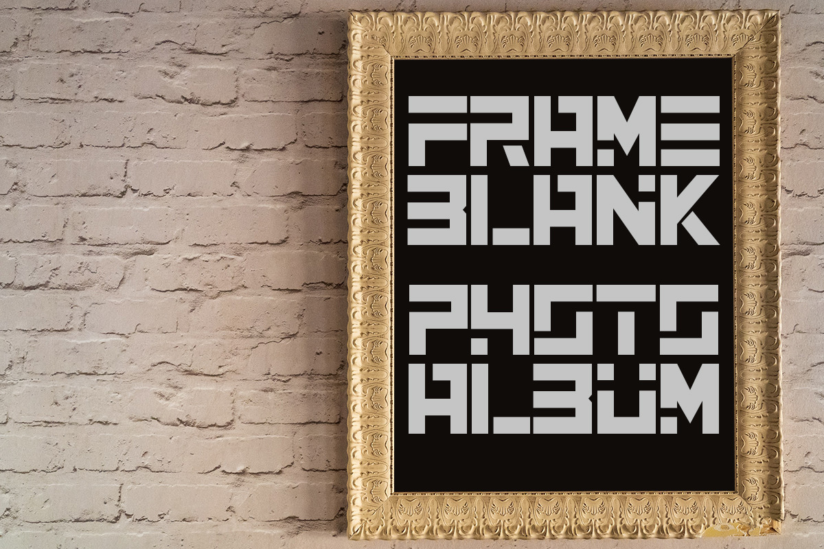 Poster Linear, a Slab Serif Font by Bramcreative (Photo 11 of 11)