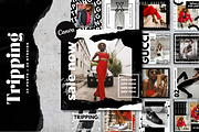 CANVA | Tripping Social Media Pack, a Social Media Template by 9inchideas (Thumbnail 1 of 7)