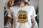 Happy New Year 2027 Same Attitude, a Seasonal Illustration by Printable Design Store (Thumbnail 4 of 5)