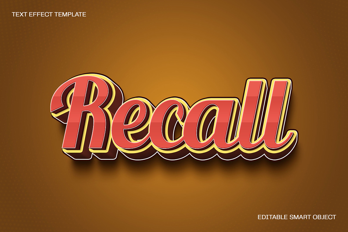 Recall Text Effect, a Layer Style Add-On by dokudokunomi (Photo 1 of 4)