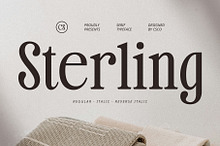 CS Sterling – Classic Font