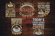 Coffee Quotes SVG Craft Vol 8, a Decorative Illustration by Tosca Digital (Thumbnail 2 of 6)