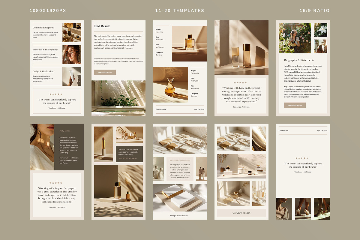 Katy Miles Social Media Kit, a Social Media Template by Ruben Stom (Photo 14 of 20)