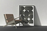 Minimalist Poster Wall Frame Mockup, a Packaging Mockup by DesignRushMarket (Thumbnail 5 of 16)