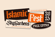 Ramadan Letter, a Symbol Font by Nathatype (Thumbnail 6 of 11)